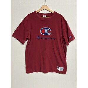 Champion T Shirt Mens XL Red Heavyweight 100th Anniversary Rare